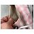 Scarpe Derby Chanel Vichy Rosa e Bianco Cotone - vista 6
