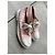 Scarpe Derby Chanel Vichy Rosa e Bianco Cotone - vista 8