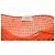 Vicolo Glitzerndes Orangefarbenes Stricktop mit Lochmuster - Ansicht 3