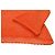 Vicolo Glitzerndes Orangefarbenes Stricktop mit Lochmuster - Ansicht 4
