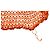 Vicolo Glitzerndes Orangefarbenes Stricktop mit Lochmuster - Ansicht 5