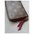 Louis Vuitton Clemence Geldbörse Monogram Canvas Braun - Ansicht 3