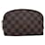 Estuche de cosméticos PM N de LOUIS VUITTON Damier Ebene Pochette47516 LV Auth 71944  ref.1404686