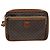 Céline CELINE Pochette in tela macadam PVC Marrone Auth bs14536 - vista 13