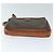 Céline CELINE Pochette in tela macadam PVC Marrone Auth bs14536 - vista 5