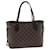 LOUIS VUITTON Damier Ebene Neverfull PM Sacola N51109 LV Auth bs14661  ref.1404717