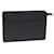 LOUIS VUITTON Epi Pochette Homme Clutch Bag Black Noir M52522 LV Auth 75730 Leather  ref.1404749