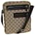 Bolsa de ombro de lona GUCCI GG bege 92551 auth 75348  ref.1404771