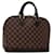 Bolsa de mão LOUIS VUITTON Damier Ebene Alma N51131 Autenticação de LV 75381  ref.1404801