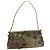 Autre Marque Borsa Leu Locati verde in pizzo e raso con strass