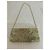 Autre Marque Borsa Leu Locati verde in pizzo e raso con strass - vista 2