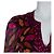 Diane Von Furstenberg Vestido de seda DvF Leyah en estampado Midnight Kiss. Multicolor - vista 4