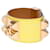 Hermès Bijoux HERMES Collier de chien en Crocodile Jaune - 101923  - vue 5