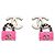 ARETES CHANEL CRUCERO 2022/2023 (NUEVOS, NUNCA USADOS) Rosa Gold hardware