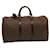 Louis Vuitton Keepall 50 Castaño Lienzo  ref.1404903