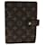 Louis Vuitton Agenda MM Brown Cloth  ref.1404919