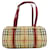 Burberry Nova Check Beige Leinwand  ref.1405083