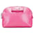 Coach Leather Cosmetic Pouch F52630 in Very Good Condition Pink  ref.1405204