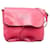 Bolso de hombro de cuero Loewe Anagram con borlas rosa en buen estado  ref.1405213