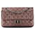 Bolsa de Ombro Chanel 2.55 Coco Mark Matelassé com Corrente em Couro Metálico Rosa em Muito Bom Estado  ref.1405216