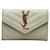 Yves Saint Laurent Grain De Poudre Monogram Card Case Leather Card Case in Good condition  ref.1405275