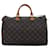 Speedy Louis Vuitton schnell 35 Braun Leinwand  ref.1405351