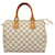 Louis Vuitton Speedy 25 Branco Lona  ref.1405428