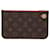 Louis Vuitton Neverfull Pouch Brown Cloth  ref.1405510