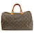 Louis Vuitton Speedy 35 Brown Cloth  ref.1405635