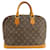 Louis Vuitton Alma Brown Cloth  ref.1405693