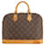 Louis Vuitton Alma Brown Cloth  ref.1405700