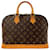 Louis Vuitton Alma Brown Cloth  ref.1405803