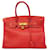 Hermès HERMES BIRKIN 35 Vermelho Couro  ref.1405845