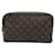 Louis Vuitton Trousse de Toilette Marrone Tela  ref.1405857