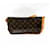 Bolsa de ombro Louis Vuitton Monogram Trotter M51240 em boas condições Marrom Lona  ref.1406017