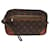 LOUIS VUITTON Monogram Marly Dragonne GM Clutch Bag M51825 Auth LV 76524 Toile Monogramme  ref.1406176