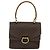 Céline CELINE Macadam Canvas Handtasche PVC Braun Auth 76087 - Ansicht 2