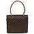 Céline CELINE Macadam Canvas Handtasche PVC Braun Auth 76087 - Ansicht 3
