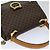 Céline CELINE Macadam Canvas Handtasche PVC Braun Auth 76087 - Ansicht 6