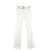 Isabel Marant Jeans bootcut in cotone Bianco  ref.1406266