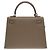 Hermès Hermes Kelly bag 25 in Etoupe Leather - 101957 Taupe - view 4