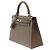 Hermès Hermes Kelly bag 25 in Etoupe Leather - 101957 Taupe - view 5