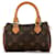 Brown Louis Vuitton Monogram Mini HL Speedy Handbag Leather  ref.1406346