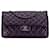 Black Chanel Medium Classic Lambskin lined Flap Shoulder Bag Leather  ref.1406484