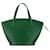 Bolso de mano con correa corta verde Louis Vuitton Epi Saint Jacques PM Cuero  ref.1406495