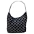 Black Gucci GG Suede Shoulder Bag Leather  ref.1406517
