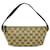 Beige Gucci GG Canvas Web Boat Shoulder Bag Leather  ref.1406520