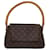 Looping Mini bucle Louis Vuitton Castaño Lienzo  ref.1406588