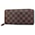 Portefeuille zippy Louis Vuitton Toile Marron  ref.1406647