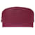 Louis Vuitton cosmetic pouch Dark red Leather  ref.1406685